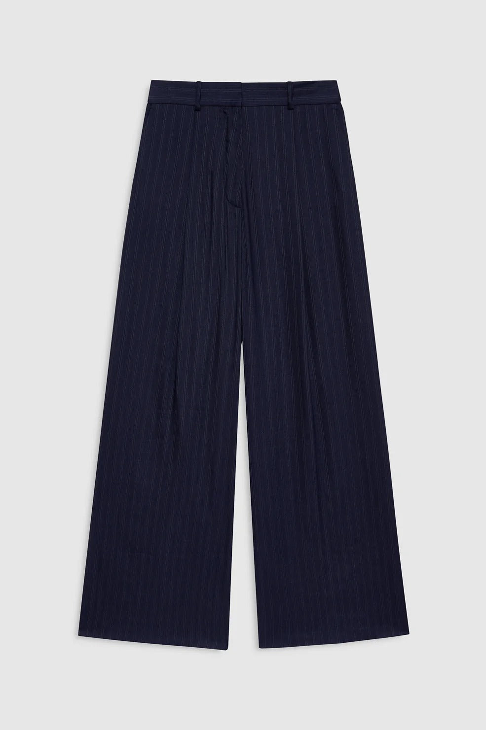 Anine Bing | Paola Trouser - Navy Pinstripe