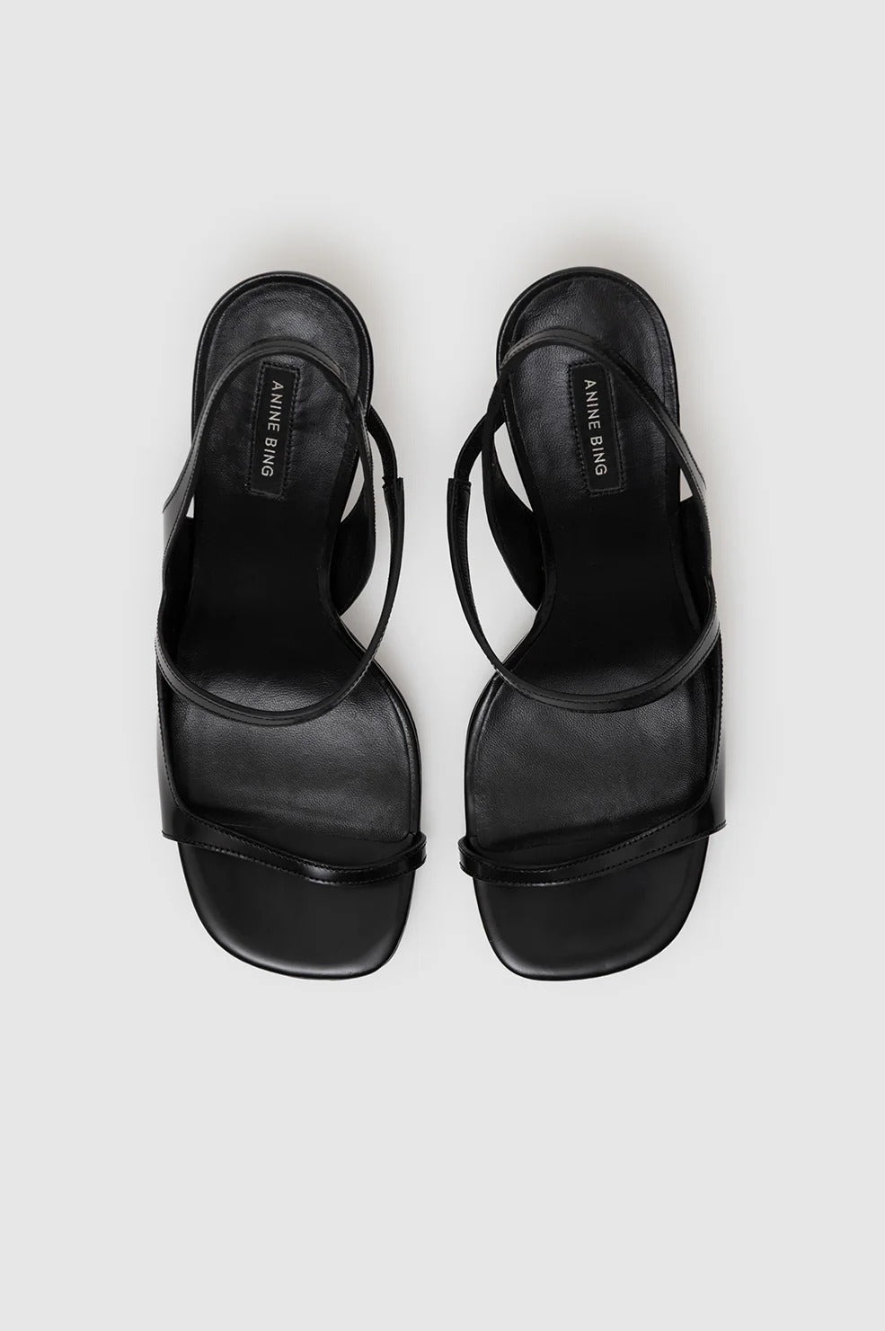 Anine Bing | Iva Sandal Smooth - Black