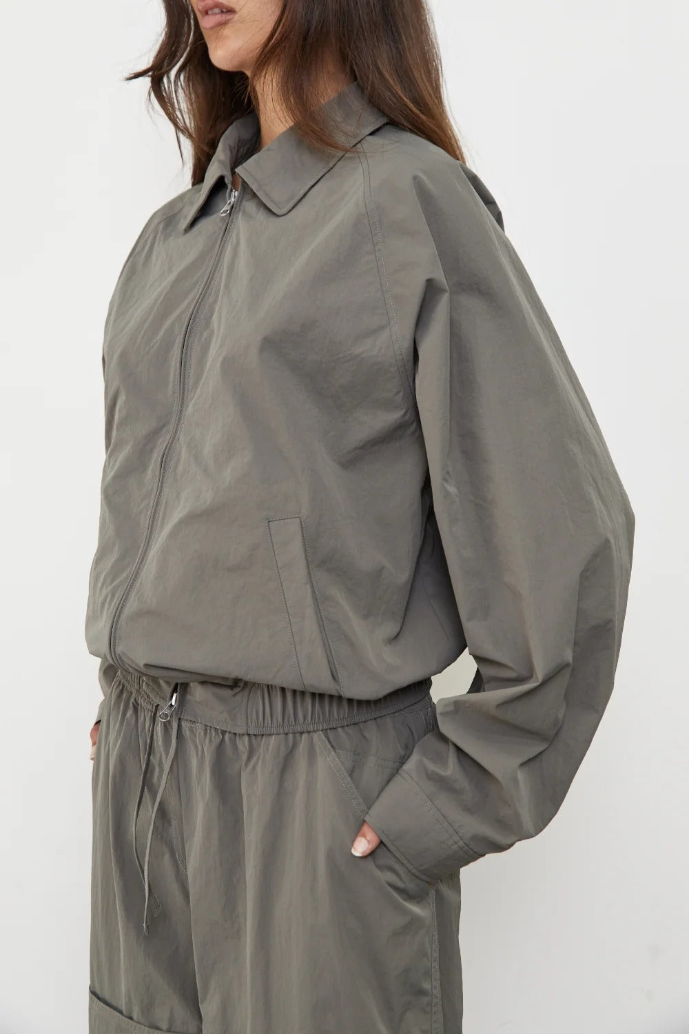 Pinky & Kamal | Bomber Jacket - Ash