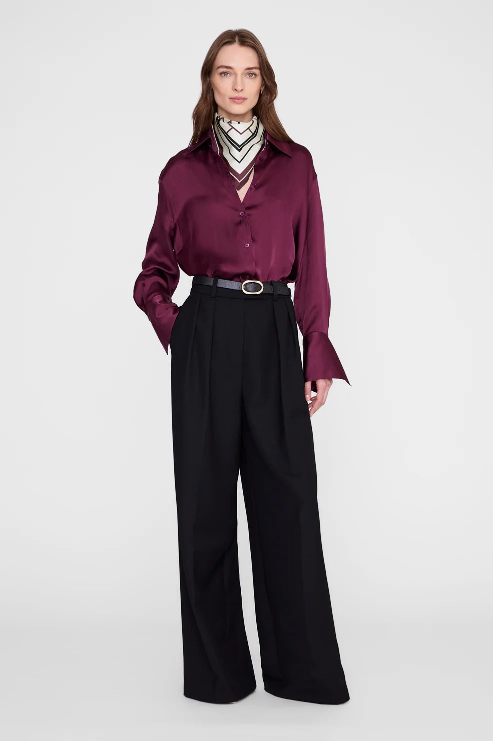 Anine Bing | Bridget Shirt - Fig