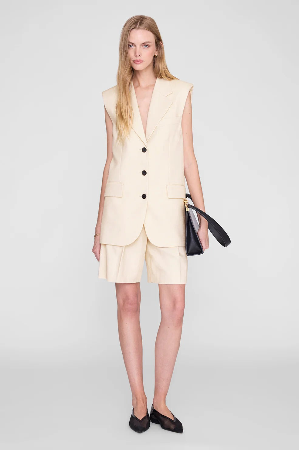 Anine Bing | Bryson Short - Cream