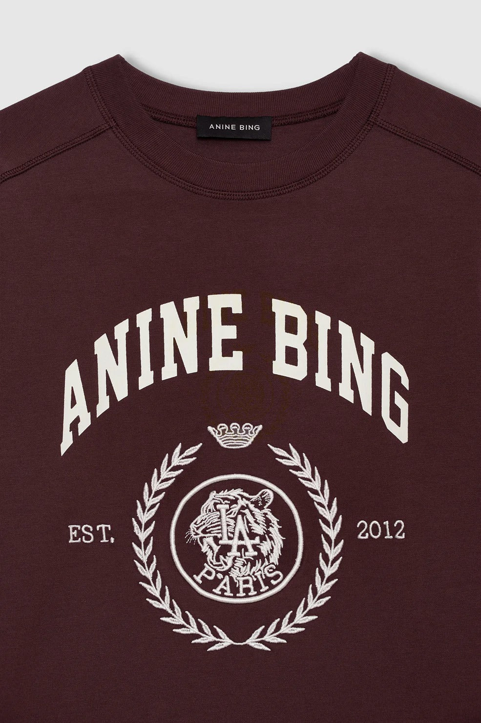 Anine Bing | Jaylin Tee Collegiate - Fig