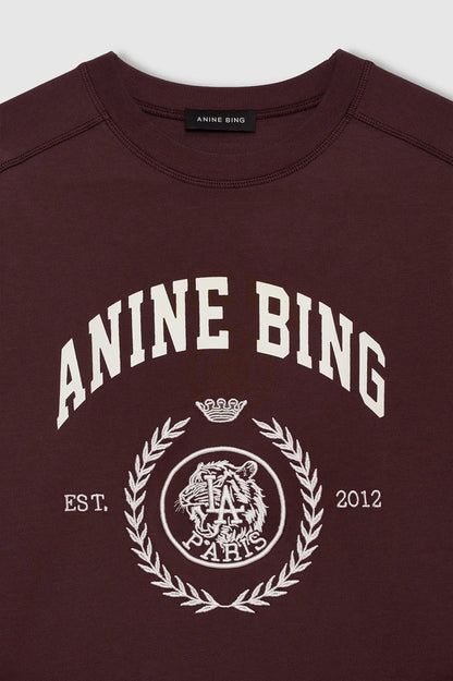 Anine Bing | Jaylin Tee Collegiate - Fig