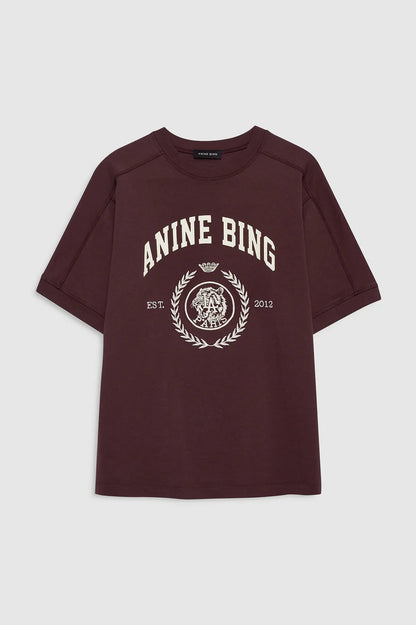 Anine Bing | Jaylin Tee Collegiate - Fig