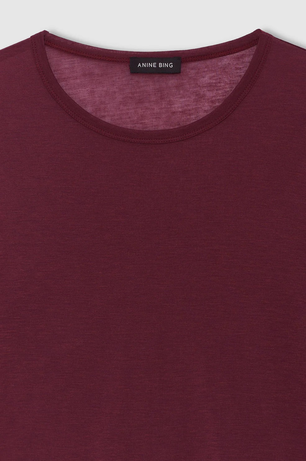 Anine Bing | Sylvie Long Sleeve Tee - Fig