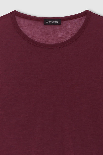 Anine Bing | Sylvie Long Sleeve Tee - Fig