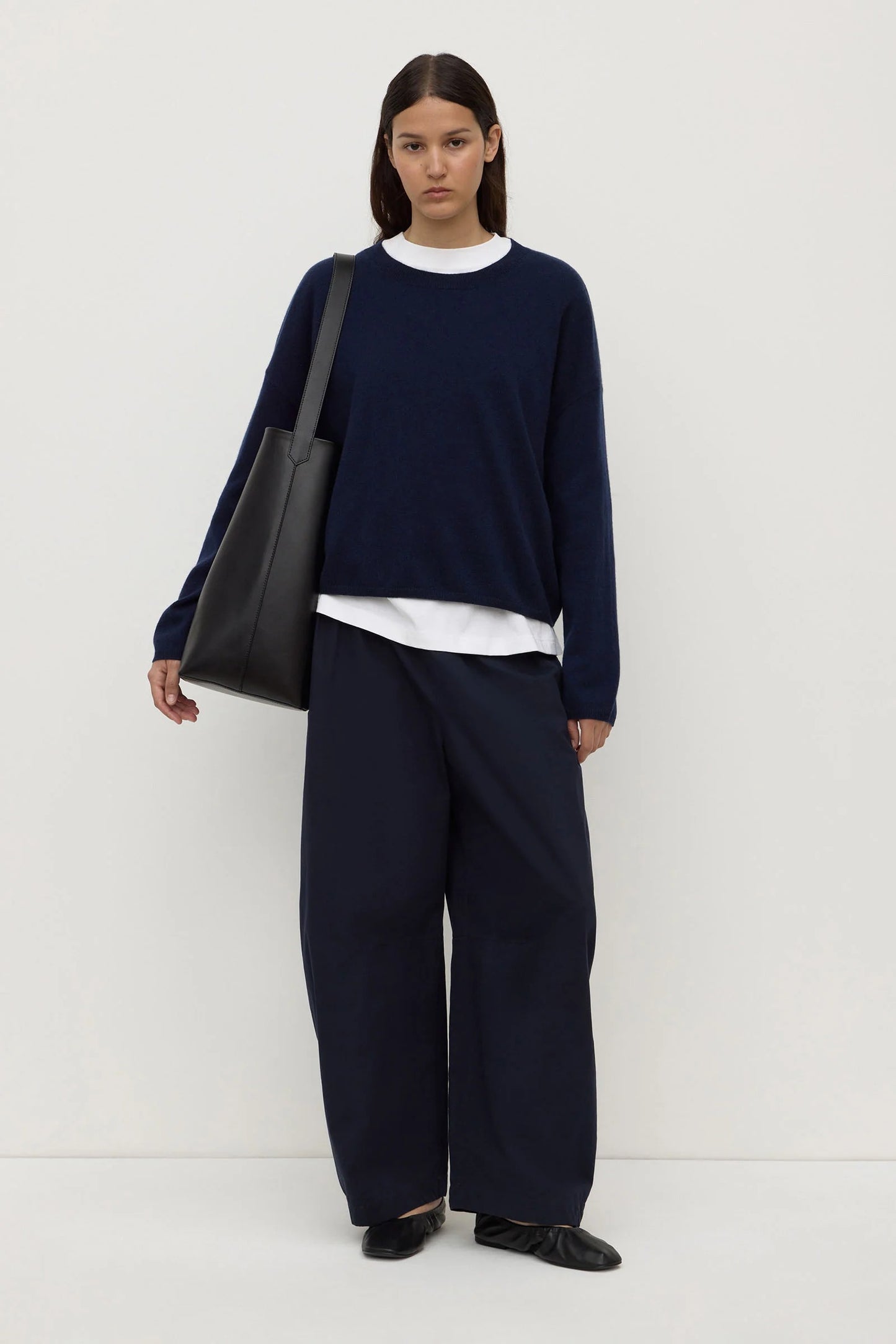 Assembly Label | Lola Barrel Pant - Navy