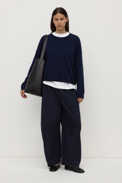 Assembly Label | Lola Barrel Pant - Navy