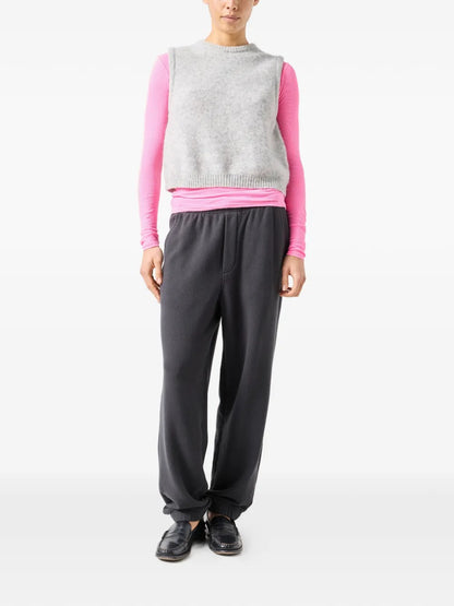 American Vintage | Vitow Sleeveless Sweater - Light Grey Melange