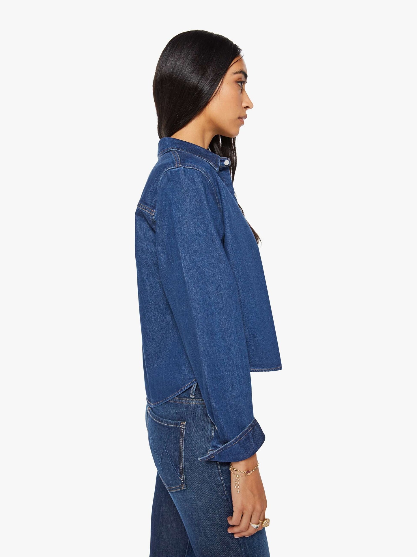 Mother Denim | The Honor Roll - Dark Wash