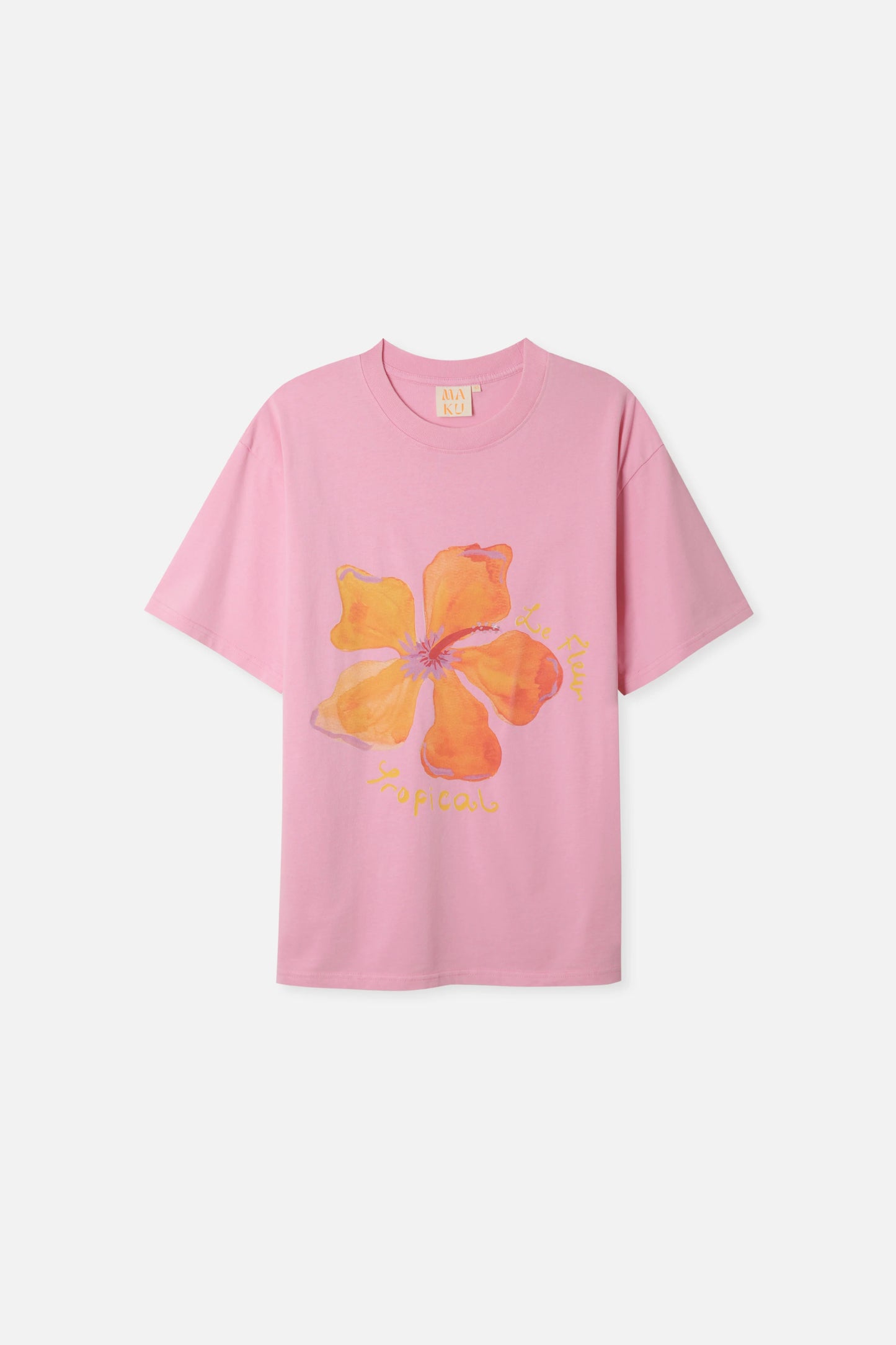 Maku The Label | Le Fleur Tropical Oversized Tee - Pink