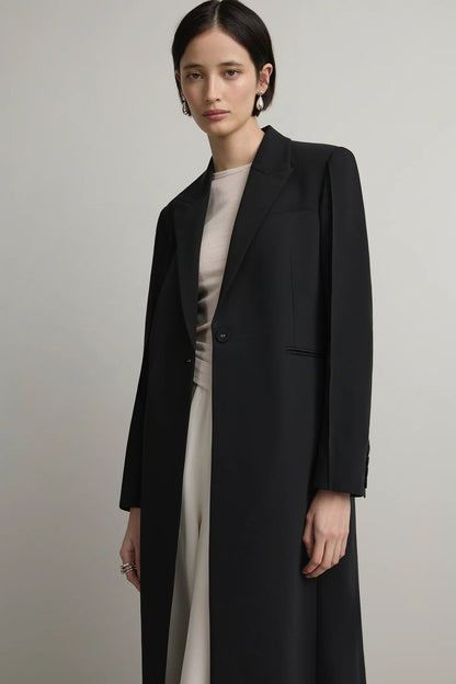 A. Emery | Mylor Long Blazer - Black