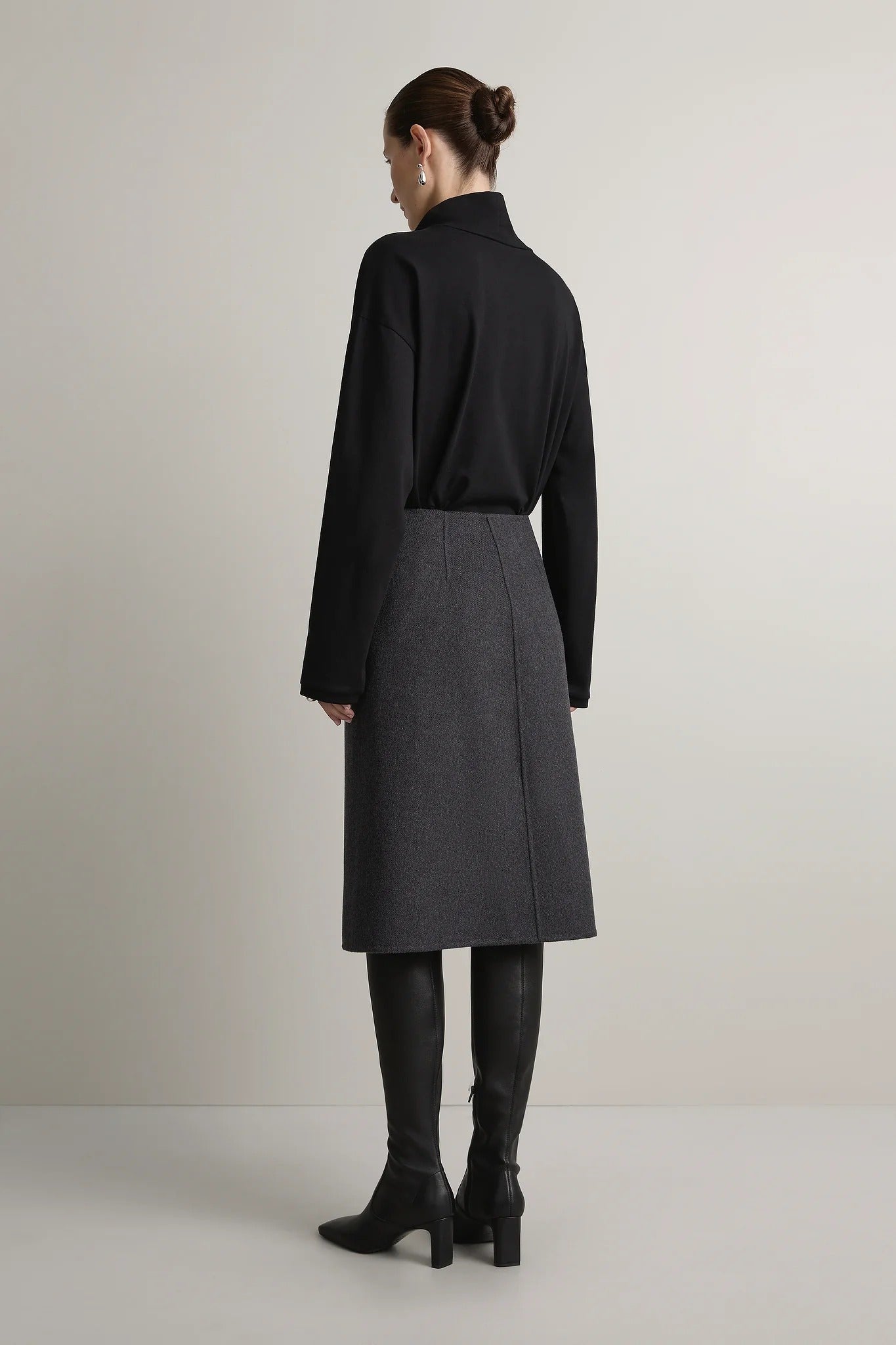 A. Emery | Roche Skirt - Charcoal Melange