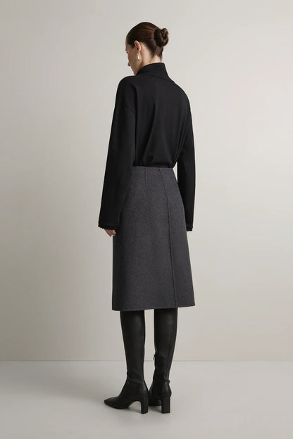 A. Emery | Roche Skirt - Charcoal Melange