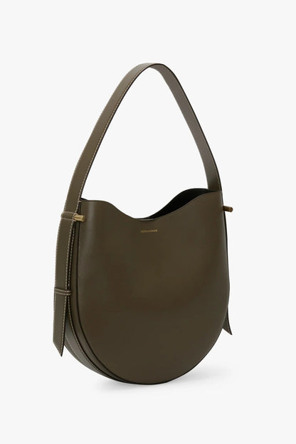 Victoria Beckham | The Dia Hobo Bag - Dark Khaki