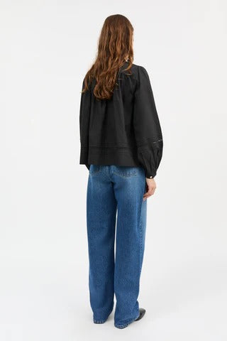 Skall Studio | Leaf Shirt - Black