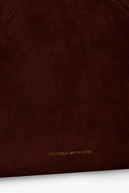 Victoria Beckham | The Victoria Soft Tote - Dark Brown Suede