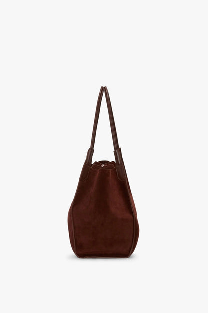 Victoria Beckham | The Victoria Soft Tote - Dark Brown Suede