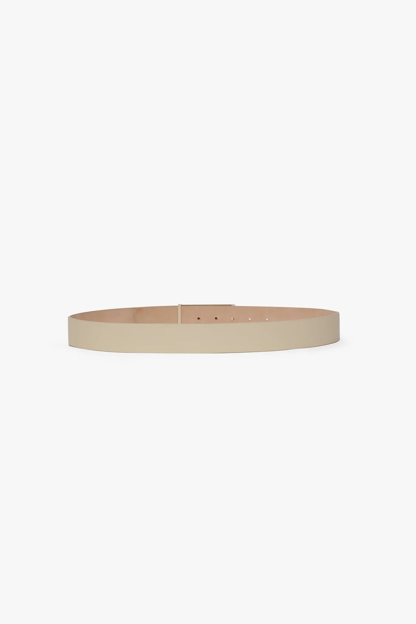 Victoria Beckham | Tonal Jumbo Frame Belt - Ivory