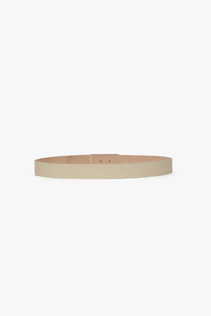 Victoria Beckham | Tonal Jumbo Frame Belt - Ivory