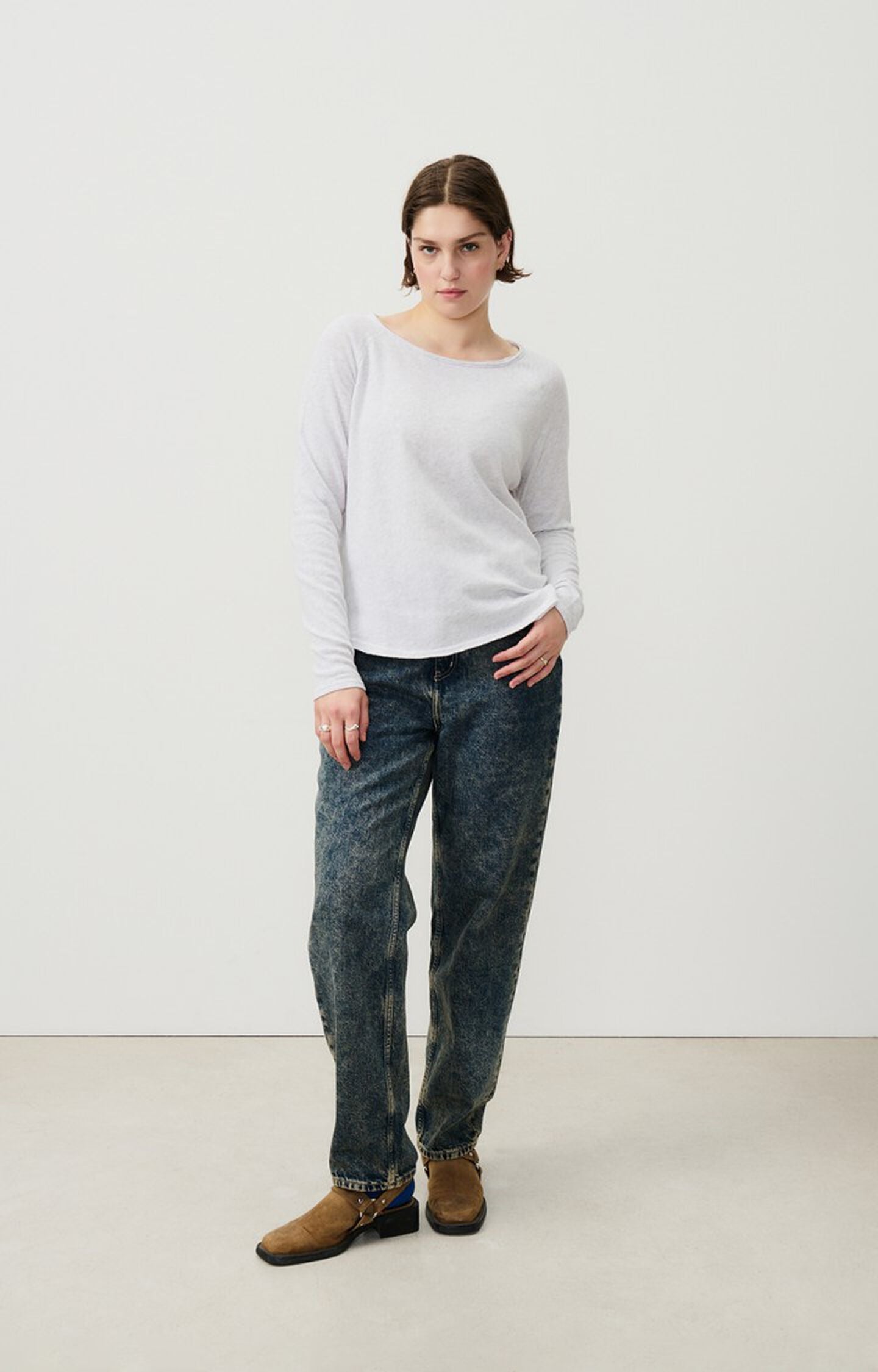 American Vintage | Sonoma L/S T.Shirt - Arctic Melange