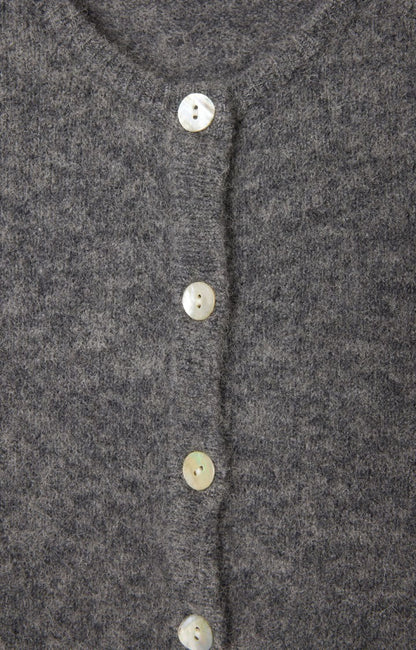 American Vintage | Cardigan Vitow - Melange Steel