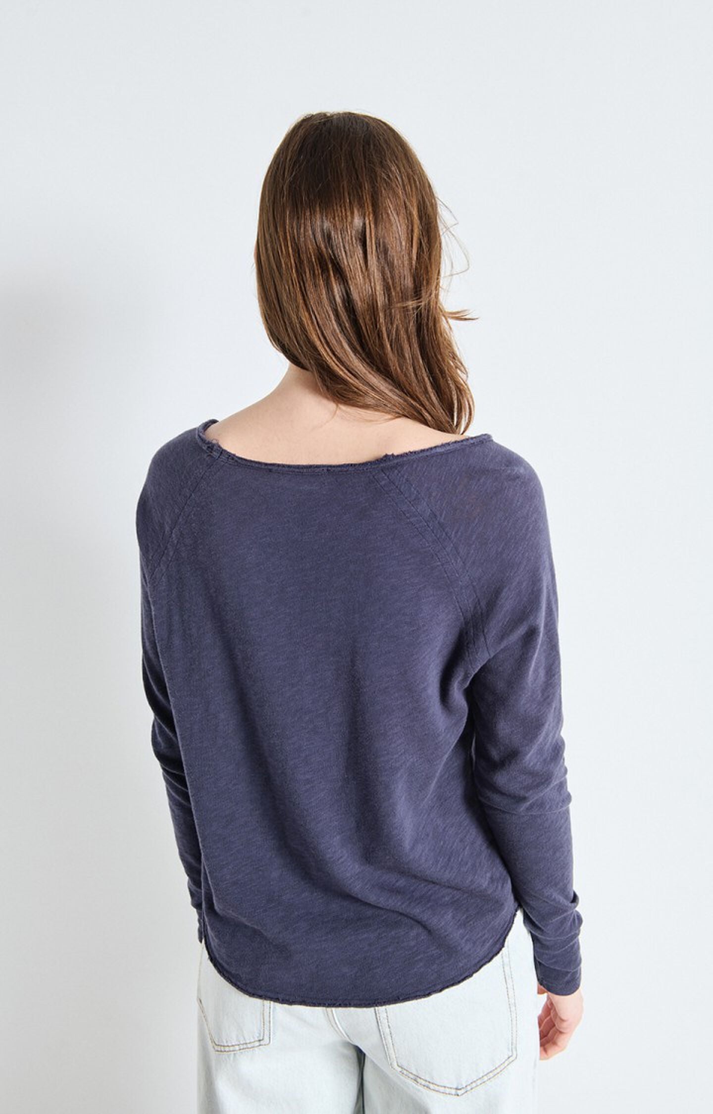 American Vintage | Sonoma L/S T.Shirt - Navy Blue Vintage