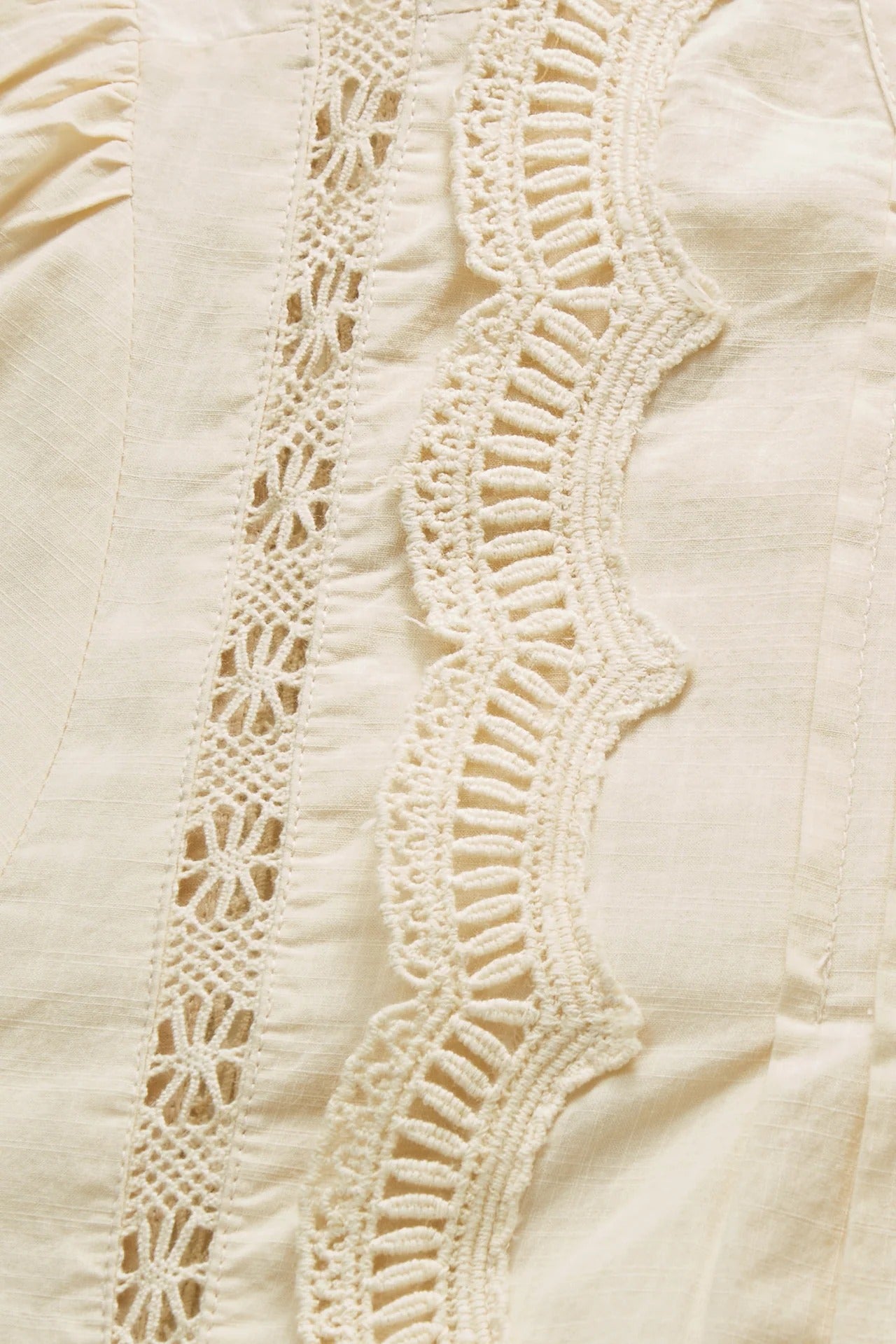 Skall Studio | Leaf Blouse - Antique Beige