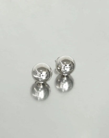 Meadowlark | Orb Earrings Small - Silver