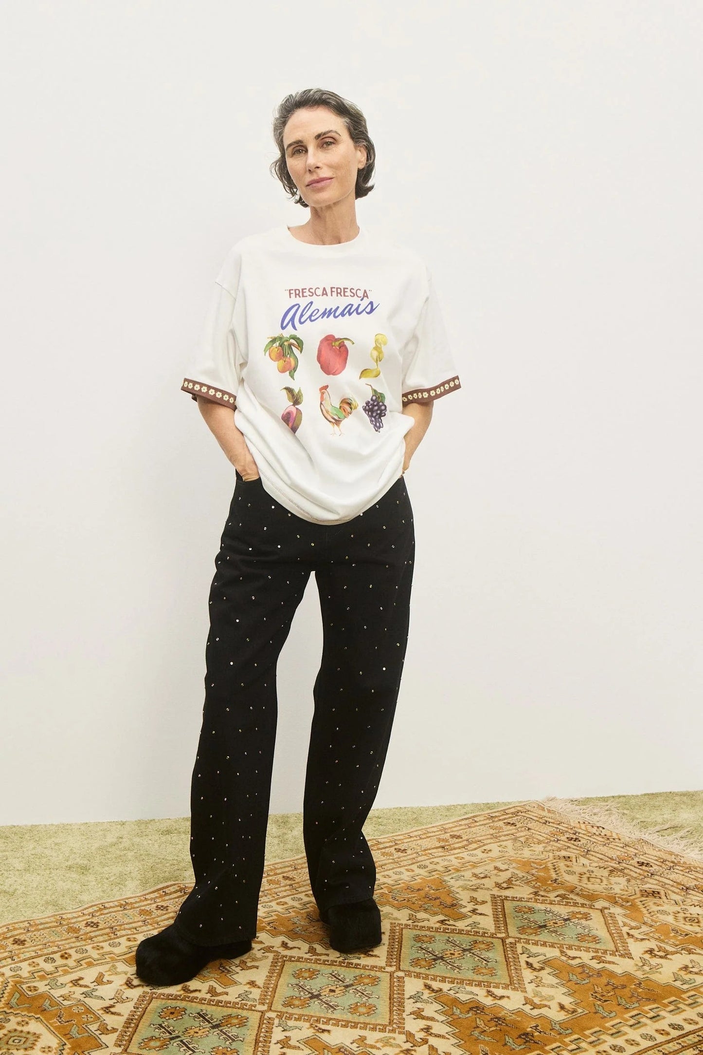 Alemais | Mercado Tee - Cream