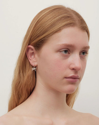 Meadowlark | Bow Signature Hoops - Silver