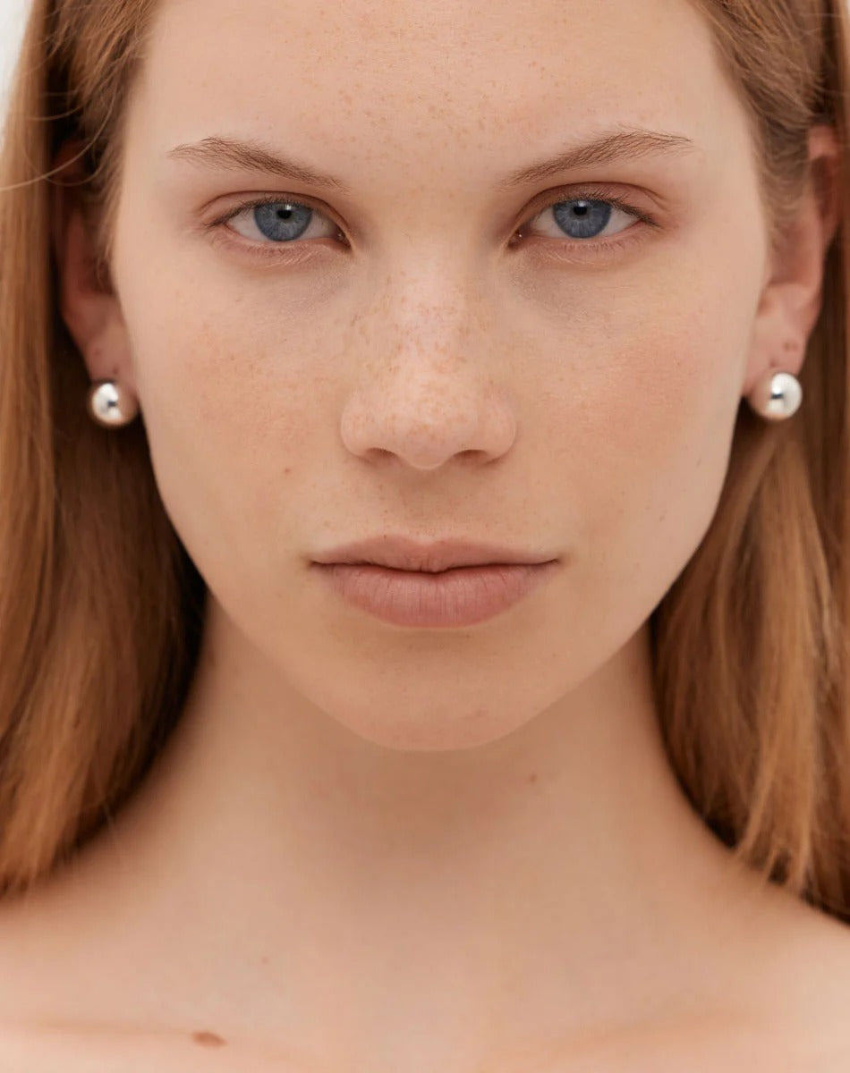 Meadowlark | Orb Earrings Small - Silver