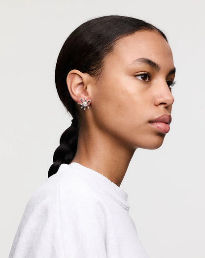 Meadowlark | Daisy Earrings Medium - Silver