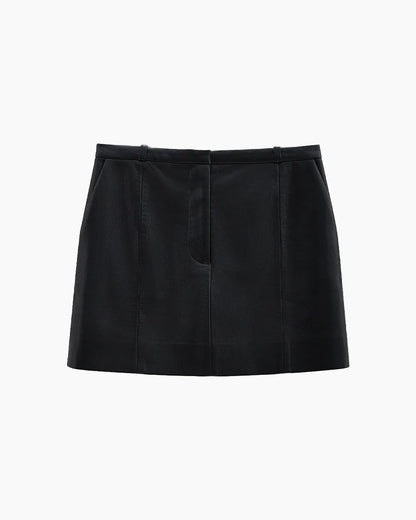 Anine Bing | Benedict Mini Skirt - Black