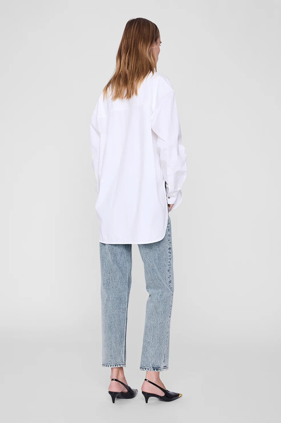 Anine Bing | Scott Shirt - White