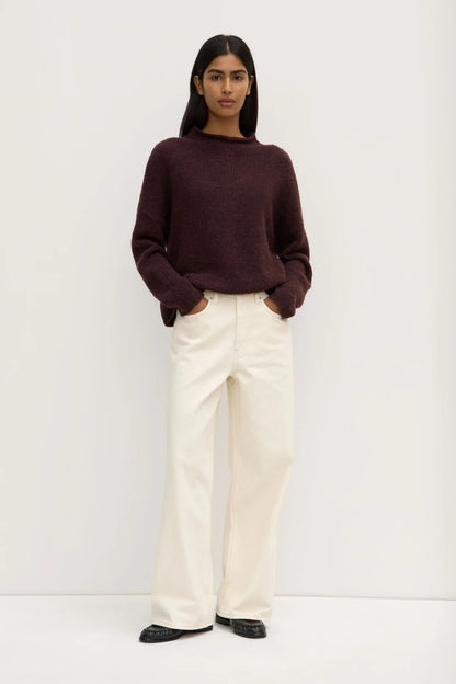 Assembly Label | Apolline Knit - Burgundy