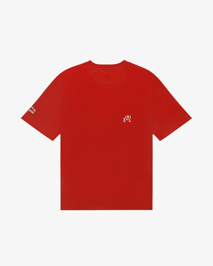 Malbon | Vista Captain Tee - Red