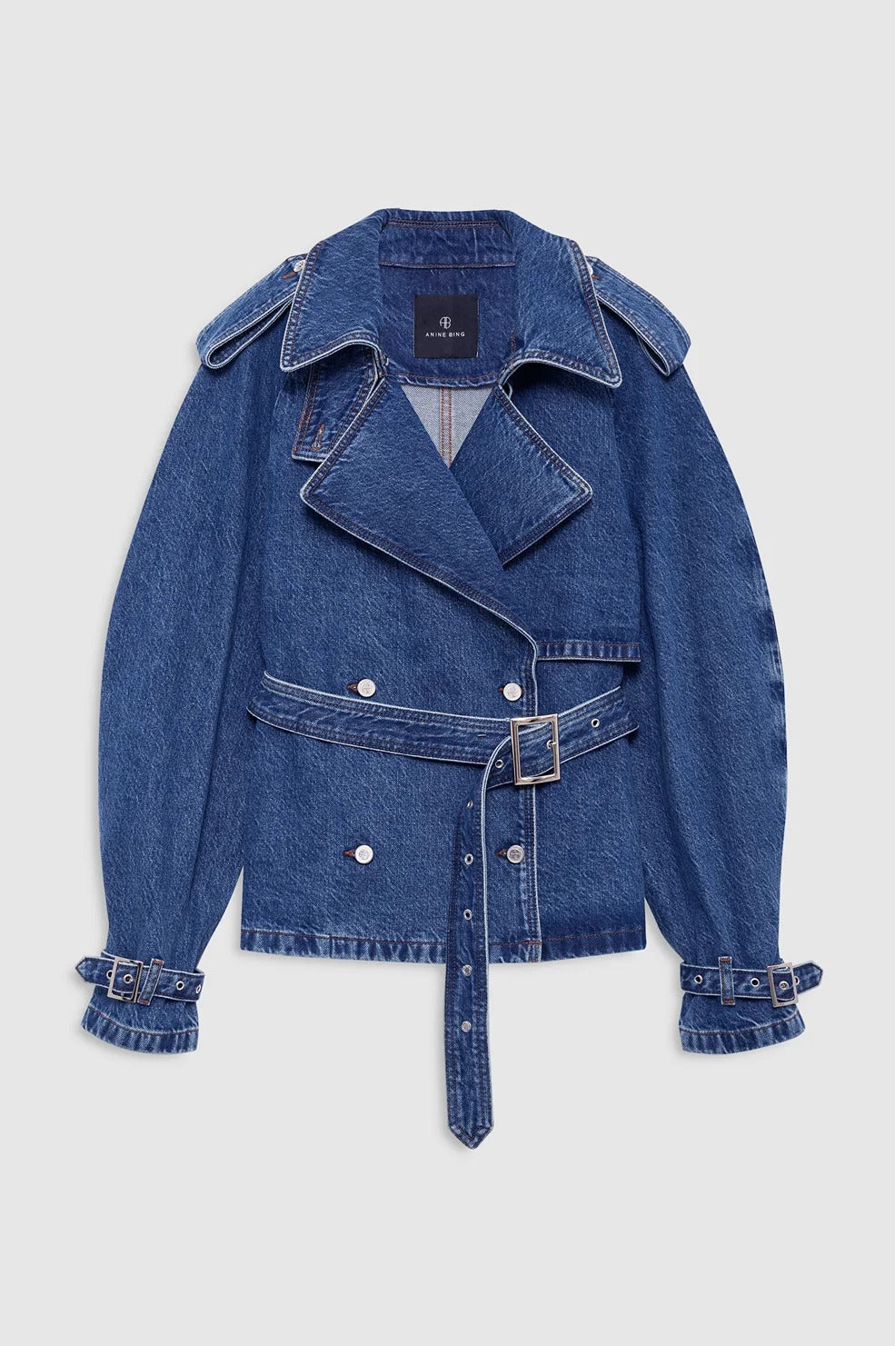 Anine Bing | Pascale Trench - Clean Indigo