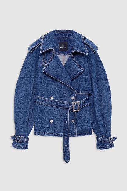 Anine Bing | Pascale Trench - Clean Indigo