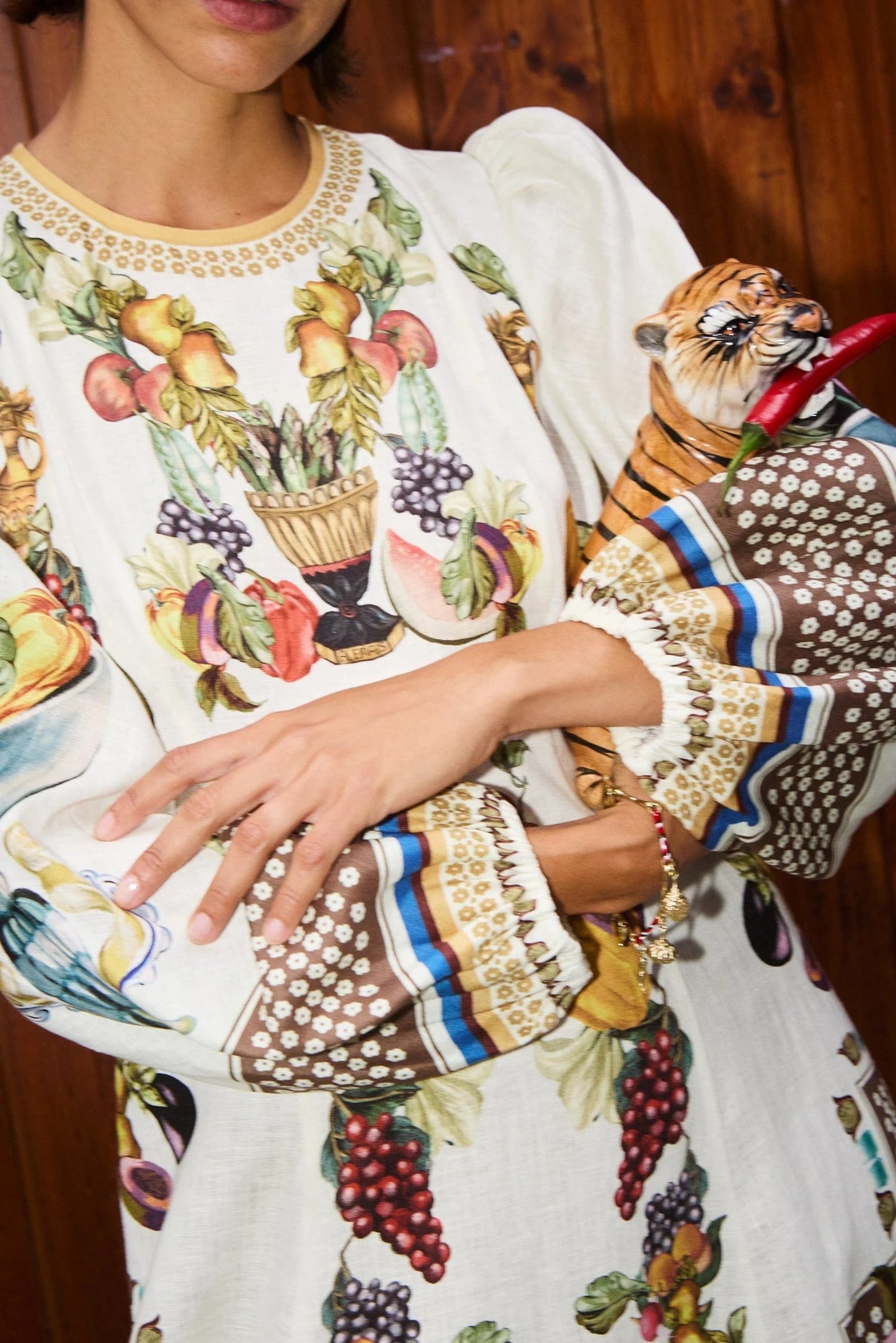 Alemais | Mercado Midi Dress - Multi