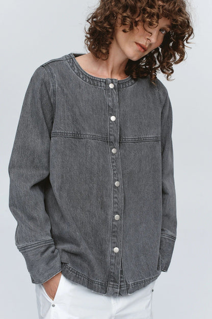 Marle | Seam Shirt - Stone