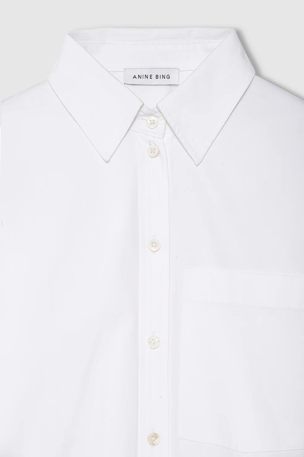 Anine Bing | Scott Shirt - White