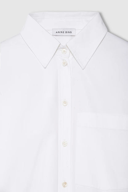Anine Bing | Scott Shirt - White