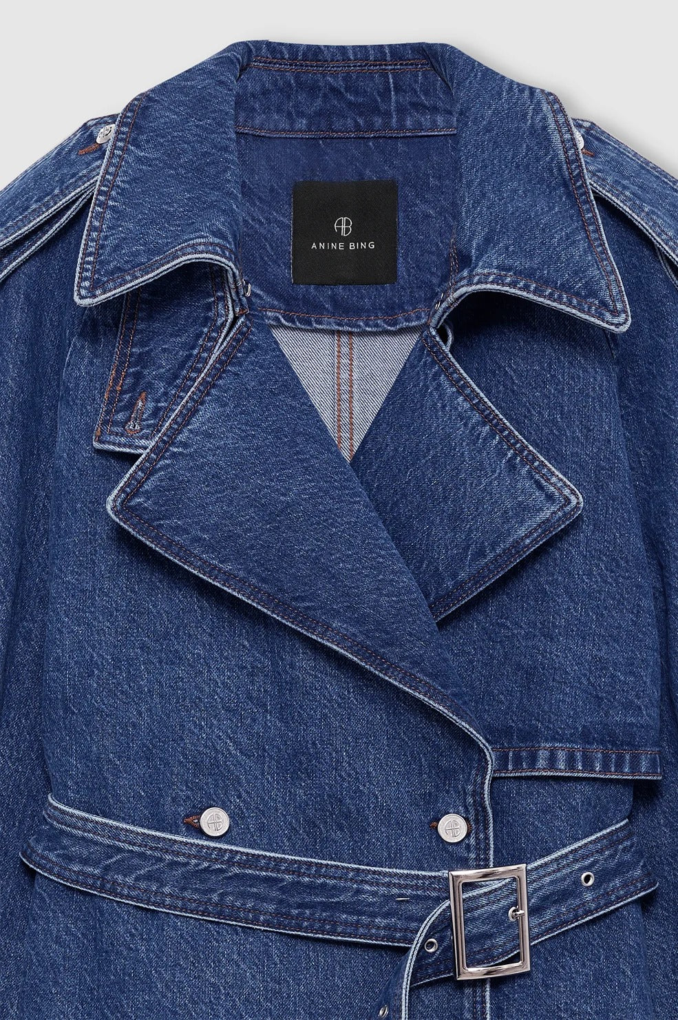 Anine Bing | Pascale Trench - Clean Indigo