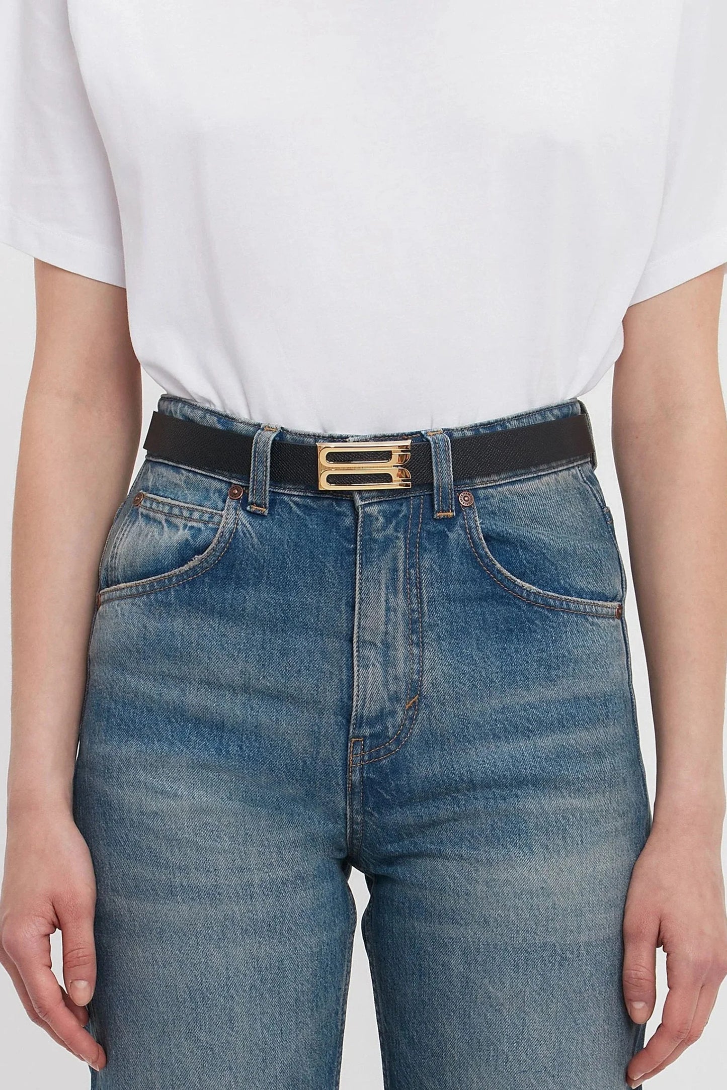 Victoria Beckham | Frame Belt - Black