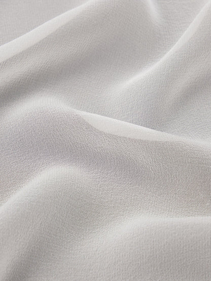 Frame | The Silk Cape Blouse - Cream