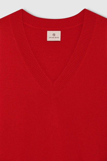 Anine Bing | Lee Sweater - Tango Red