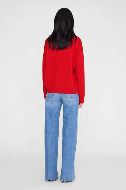 Anine Bing | Lee Sweater - Tango Red