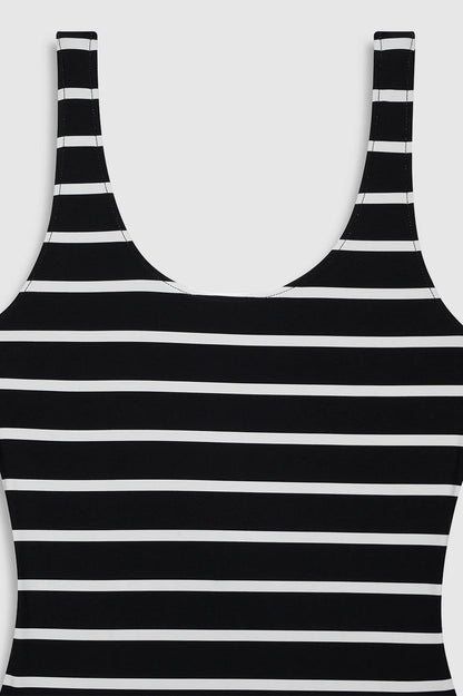 Anine Bing | Jace One Piece - Black & White Stripe