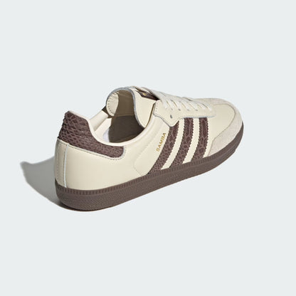Adidas | Samba OG - Cream White / Earth Strata / Maroon